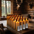 YOROXRG 24 Pack (D2.2 5" 6" 7")(Grey) Halloween Decoration Flickering Flameless Candles Battery Operated Timer Led