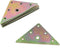 MY MIRONEY 10-Pack Triangle Mending Plates Flat Brace Bracket Black Straight Fixing
