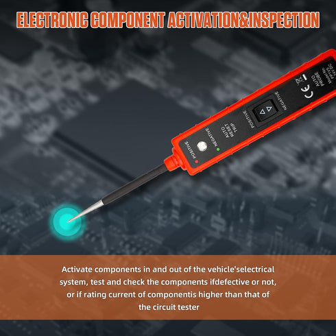 6-24V Power Short Circuit Probe Tester - LED Test Light for Automotive Circuit Testing