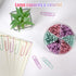 Macaron Colored Paper Clips, 300pcs Large 2" Jumbo Paper Clips for Office Supplies