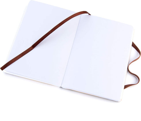 Pentalic 4" x 6" Pocket Sketchbook Traveler Journal, 160 Pages, Metallic Copper by Pentalic