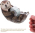 EXCEART Otter Tape Dispensers, Cute Cartoon Animal Tape Holders for Home Office Stationery Desk Organizer Supplies