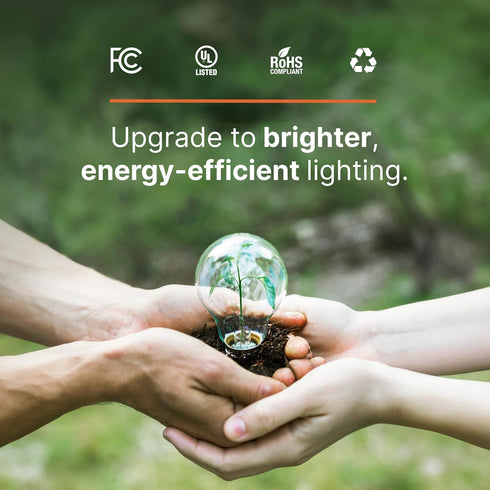 Xtricity Compact Fluorescent GU24 Light Bulb Base - 2 Prong T2 Mini Spiral, 13W (60 Watt Equivalent), 2700k