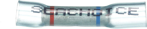 Seachoice Step Down 3-to-1 Heat Shrink Butt Connector, Marine Grade, Pack of 10, 22-18 to 16-14 Wire Range
