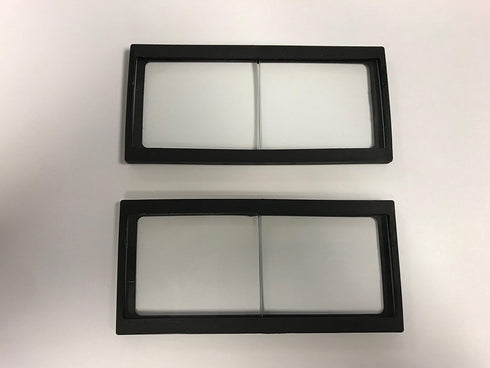 2 EACH Welding helmet magnifier/cheater lens, 2 x 4.25, 1.50 diopter, GLASS