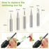 Soldering Iron Kit, 100W LED Digital Solder Iron with Adjustable Temperature, Ceramic Heater, Tips, Stand, Wire