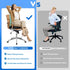 Seat Cushion for Office Chair, Car Seat, Airplane, Bleacher, Non-Slip Chair Pad, Memory Foam Butt Pillow for Desk,