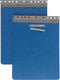 GBC ACCO PRESSTEX Report Covers, Top Bound, 2.75 Inch Centers, Light Blue, 8.5 x 11 Inches, 2 Per Pack (A7022272A)