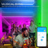 (100FT) DAYBETTER RGB Led Light Strips Kit Compatible with Alexa and Google Assistant, Smart WiFi Led Strip Lights