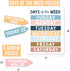 Hadley Designs Boho Calendar For Classroom - Bulletin Board Sets for Teachers, School Calendar for Classroom