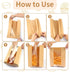 WINKIO 30 13.7 8.3 3.5 Inch 30 Pcs Bread Bags for Homemade Bread, x x Large Sourdough Kraft Paper Bakery Bags