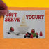 Fastasticdeals 36x24Inches Decal Stickers Multiple Sizes Soft Serve Yogurt Restaurant Cafe Bar Industrial Vinyl Safety