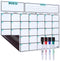 Mr. Pen- Dry Erase Calendar for Fridge - Magnetic Calendar with 4 Dry Erase Markers, Back to School Supplies