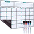 Mr. Pen- Dry Erase Calendar for Fridge - Magnetic Calendar with 4 Dry Erase Markers, Back to School Supplies