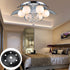 4pcs Cabilock Ceiling Light Cover Plates Chandelier Plates Desktop Lamp Bases Pendant Lamp Chassis Easy Install