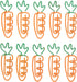 Paper Clip, 100 Pcs Metal Carrot Shaped Paperclips, Office Supply Accessories