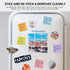 Qhou 3x3 inches Sticky Notes, 8 Pads Pastel Self-Stick Note Pads, Colorful Aesthetic Sticky Notes for Study and Work