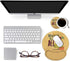 Ergonomic Mouse Pad Wrist Support Set - Bible Verse Design with Non-Slip PU Base for Home Office Pain Relief