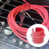 50 Pcs 1/2 and 3/4 Inch Non-Metallic Cable Connectors, Snap Style for Single and Two Cables