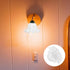 7.67X7.67X4.40 Inch VILLCASE Floral Lamp Shade Translucent Plastic Light Diffuser for Ceiling Fan Wall Sconce Floor