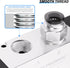 TAILONZ PNEUMATIC 1/4"NPT 5 Way 2 Position Air Lever Operated Valve, Manual Control