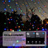 zuupeasa 66FT 200LEDs 80+ Smart Color Changing Christmas Lights, RGB-IC String Lights, Modes, Timer, Remote & App