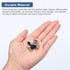 460Pcs Wood Screws Assortment Kit, 16 Sizes 304 Stainless Steel Phillips Flat Head Self Tapping Screws for Woodworking,