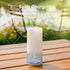 4"x10", Homemory Large Solar Candles Outdoor Waterproof, Dusk to Dawn, Solar Powered Flameless Candles for Outdoor