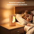 YIEONSHION Dimmable LED Wood Desk Lamp, Bedside Night Light for Bedroom, Creative Wooden Table Lamp, Warm Ambient