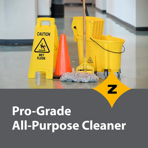 1 Zeiff Pro-Grade All-Purpose Cleaner & Degreaser - Powerful Cleaning & Odor Eliminating Formula For Professional