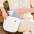 SIDESUGAR Corduroy Period Pouch Small Discreet Period Bag Sanitary Napkin Storage Bag Cute Menstrual Pad Pouch Tampon