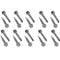 SNAP-LOC E Track Self Drilling Screws, Industrial-Strength Heavy Duty Zinc Plated Screws, 20 Pcs
