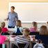 Teacher Created Resources White Scalloped Rolled Border Trim - 50ft for Decorating Bulletin Boards, Walls, Desks, and