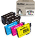 BeOne Remanufactured Ink Cartridges Replacement for Epson 252XL, Compatible with Workforce WF-3620, 8 Pack (2BK 1C 1M
