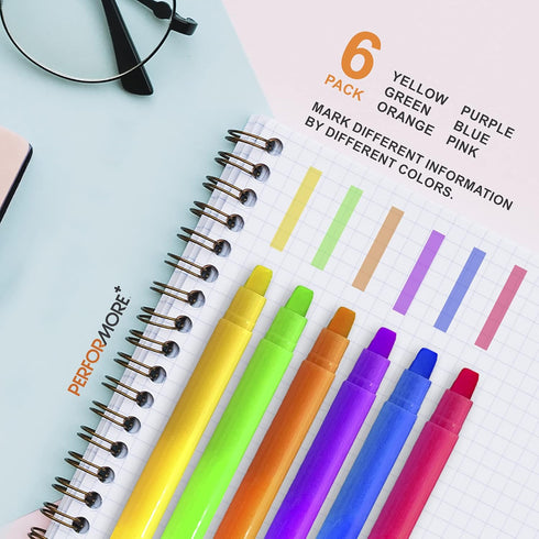 Performore Purple Fashionable Bible Bags for Women with 6 Assorted Gel Highlighter Pens - "Serve The Lord with Gladness"