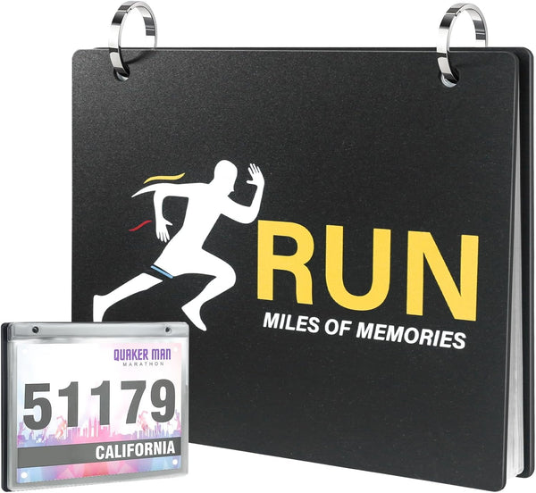 Race Bib Holder, Bib Number Sleeves, Vinyl Sheet Protectors, Runner's Race Bib