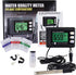 2 in 1 Temperature pH Monitor Meter Tester, 0~14.0 pH Automatic Buffer Recognition for Hydroponics and Water Testing