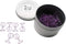 Butler in the Home 100 Count Wine Glass Shaped Paper Clips, Great for Collectors or Office Gift - Comes in Round Tin