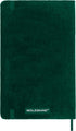 Moleskine Limited Edition Velvet Notebook, Large (6" x 9"), Hard Cover, Ruled, Bottle Green, 240 Pages