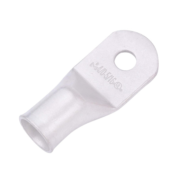 SELTERM 2pcs 4/0 AWG 5/16" Stud Tinned Copper Wire Lugs, Battery Lugs, Ring Terminals, UL Marine Grade