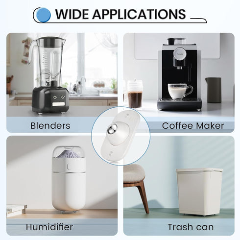 Self Adhesive Mini Caster Wheels, 360° Rotation Universal Wheel for Trash Can, Storage Box, Small Furniture (8, White)