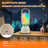 11 Dimmable Camping Lantern with Speaker, Portable Rechargeable Outdoor Lantern, Mode RGB Color LED Night Light