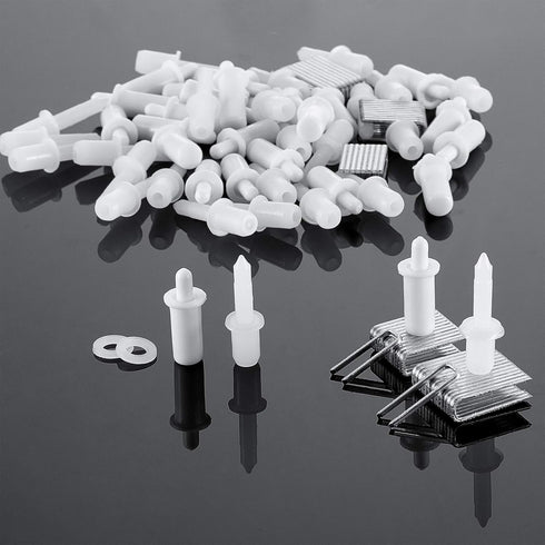 Jetec 85 Pieces Repair Plantation Shutters Tool Set - Louvers Staples Shutter Replacement Repair Pins