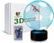 Soccer Night Light,3D Illusion Football Lamp with Remote Control&Smart Touch 16 Colors