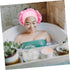 3pcs Satin Sleep Cap for Women Soft Night Bonnet with Wide Elastic Band Hair Protector for Sleeping for Curly Hair Care