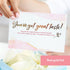 50 4x6 T MARIE Large Gold Foil Thank You Postcards Small Business Supplies for Boutique Shops - Gold and Pink Thank You