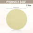 6.7" 2pcs MECCANIXITY Round Lampshade Diffuser, Anti-glare Lamp Shade Diffuser Fabric Lamp Cover for Desk Table Light