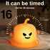 3 Dealswin Christmas Stocking Stuffers Girls Cute Birthday Gift Pumpkin Silicone Night Light for Kids, LED Nursery Lamp