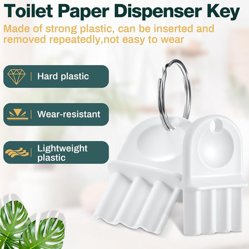 20 Commercial Geelin Pcs Paper Towel Dispenser Key, Fits Most Toilet Dispensers & Paper Towel Dispensers for Janitors