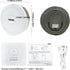 32.8FT Camping String Lights, Rechargeable Waterproof Hanging Lamp Portable LED Light for Outdoor Camping Awning Tent
